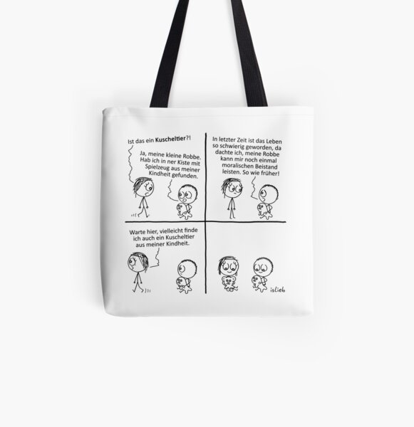 Robbe Allover-Print Tote Bag