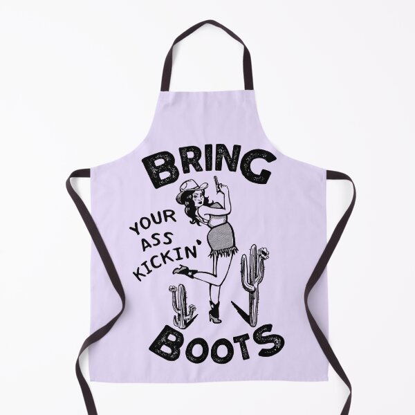 Item preview, Bring Your Ass Kicking Boots. Cool Retro Cowgirl Shirt Design. Great Gift Idea For Women! designed and sold by The Whiskey Ginger Design Shop.