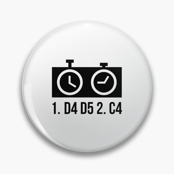 Item preview, Chess Gambit - D4 D5 C4 designed and sold by reallyrealnow.