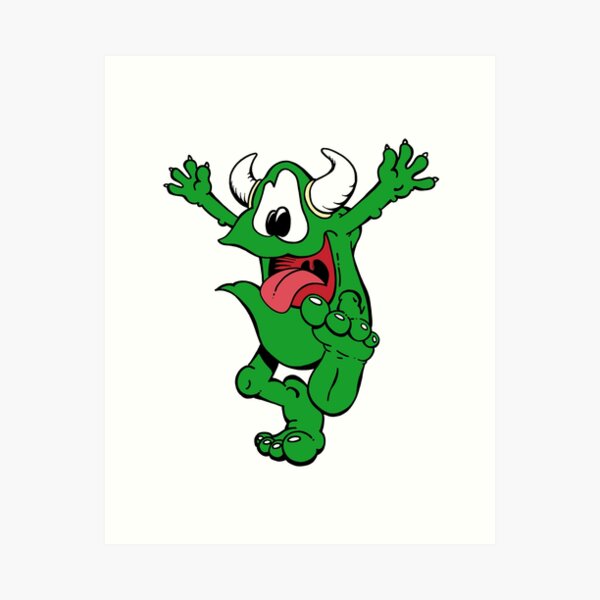 Dancing Creature Art Print