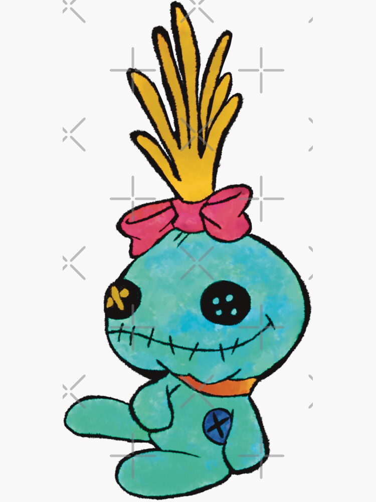 "Watercolor Scrump" Sticker by bkanator | Redbubble