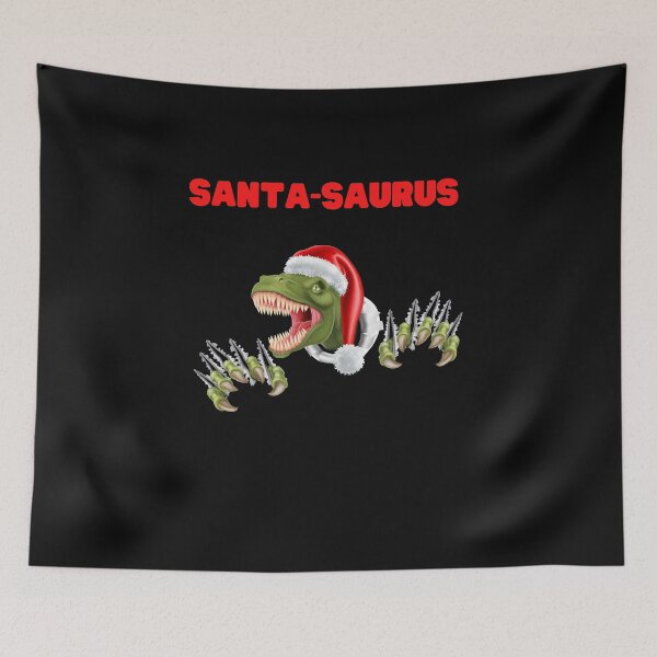 Item preview, Santasaurus, Dinosaur, christmas, t rex, xmas, santa claus, christmas gift, merry christmas, santa, saurus, christmas tree, dinosaur lover, animal, dinosaur gift, designed and sold by bimmer325.