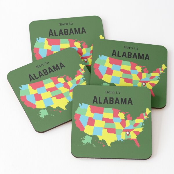 Item preview, Born in Alabama designed and sold by CultOfHustlers.