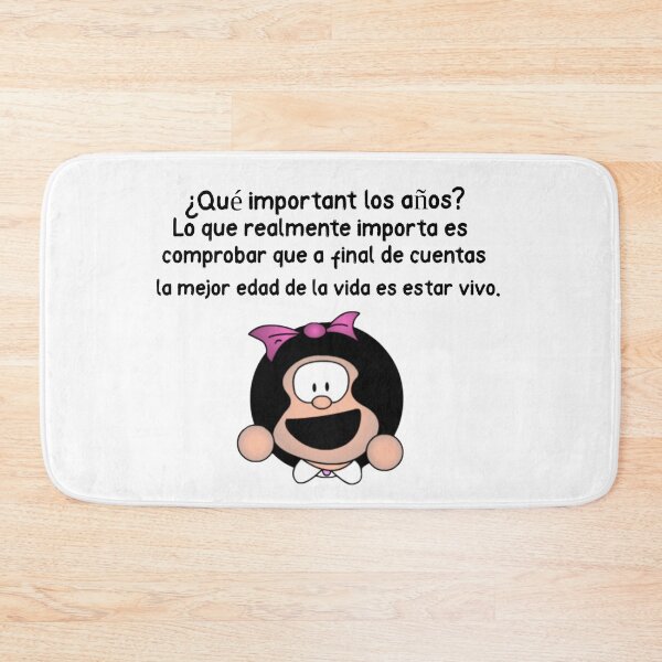 Item preview, ¿Qué important los años?  designed and sold by Elena's Shop.