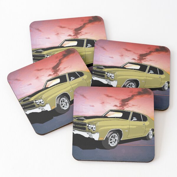 Item preview, 1970 SS Chevelle designed and sold by Curt's KarToons.