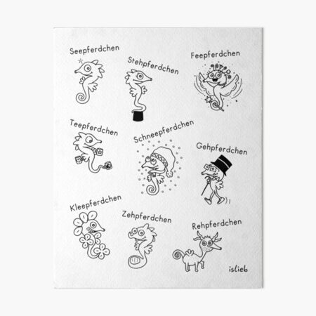 Artikel-Vorschau von Seepferdchen, designt und verkauft von islieb.