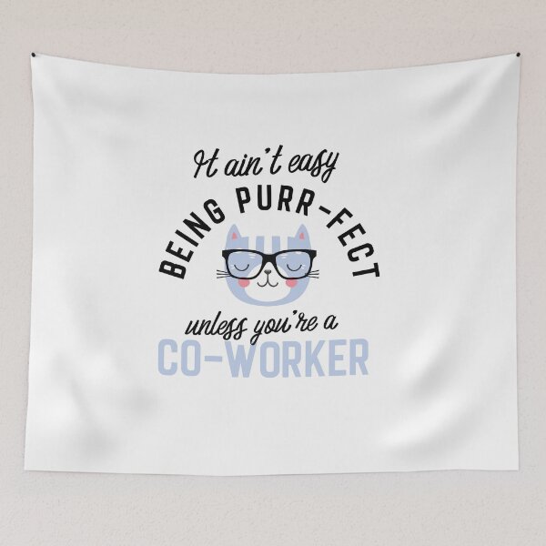 Item preview, Co-Worker Cat Gifts for Cat Lovers - It ain't easy being Purr Fect designed and sold by betternotes.
