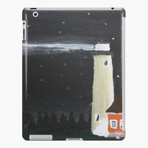 Peaceful Michigan Lighthouse At Night With Starlit Sky iPad Snap Case