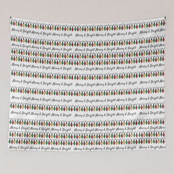 Item preview, Merry & Bright With Christmas Lights designed and sold by CharWilcox.