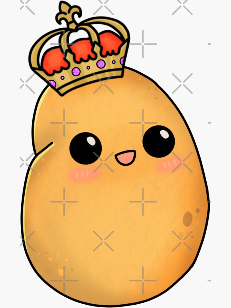 kawaii chibi cute potato | Poster