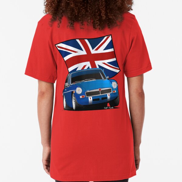 British Sports Car _ MG Slim Fit T-Shirt
