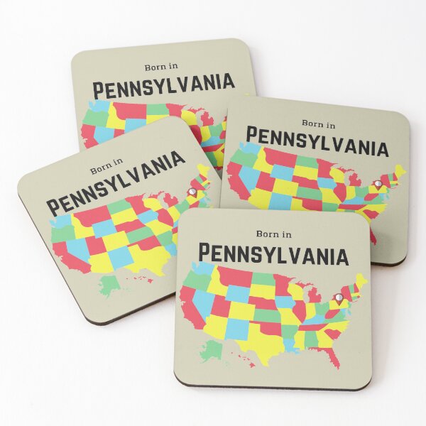 Item preview, Born in Pennsylvania designed and sold by CultOfHustlers.