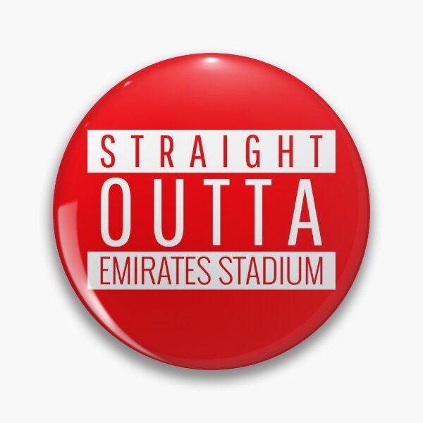 Item preview, Straight Outta Emirates Stadium Arsenal Football designed and sold by ricknosis.