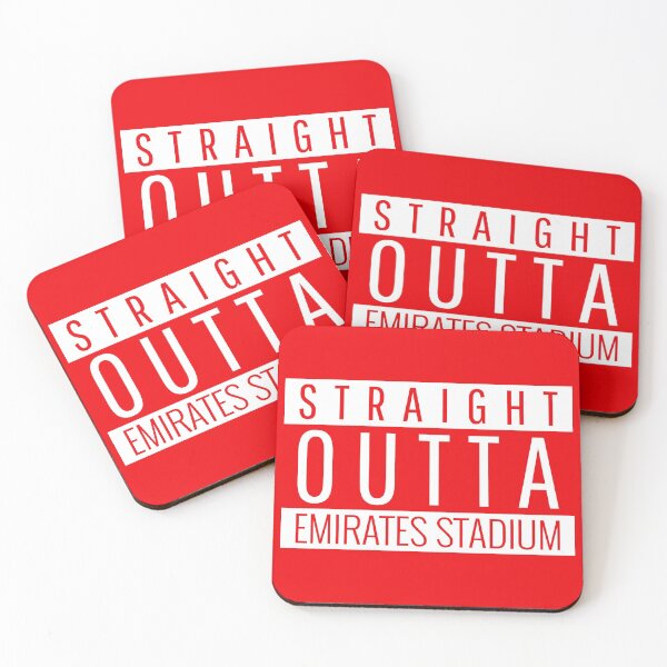 Item preview, Straight Outta Emirates Stadium Arsenal Football designed and sold by ricknosis.