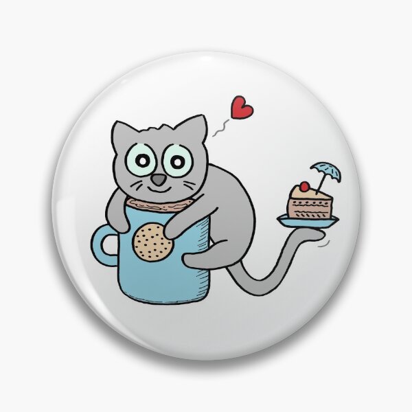 Item preview, Cuddly cake cuddly biscuit cocoa cat designed and sold by islieb.