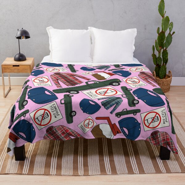 Item preview, Lukes Flannel Shirt Fan Pattern Icons All Over Print Pink Pack designed and sold by Sunny Collections.