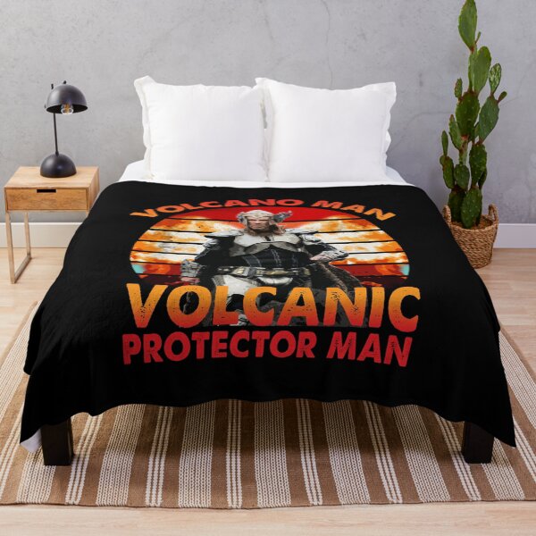 Item preview, volcano protector man designed and sold by KerryABC.