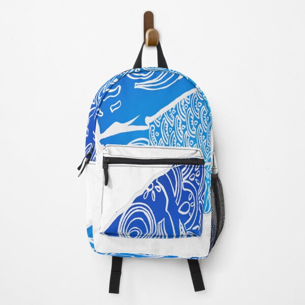 Item preview, Three Blue Carp Fish designed and sold by CleatAndCrayon.