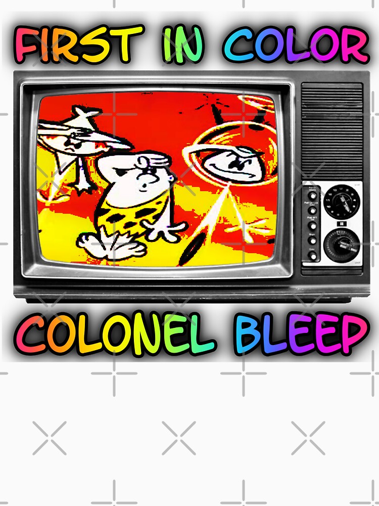 First In Color, Colonel Bleep , The First Color For TV Cartoon. by michaelrodents