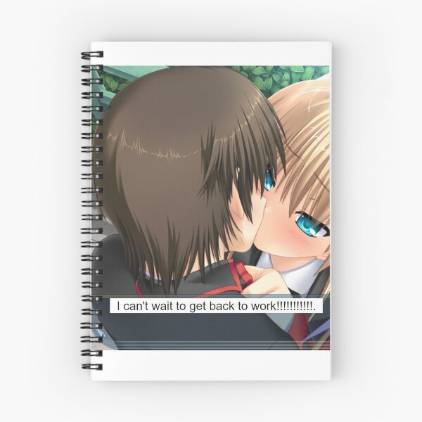 Item preview, I can't wait to get back to work - Little Busters designed and sold by arych.