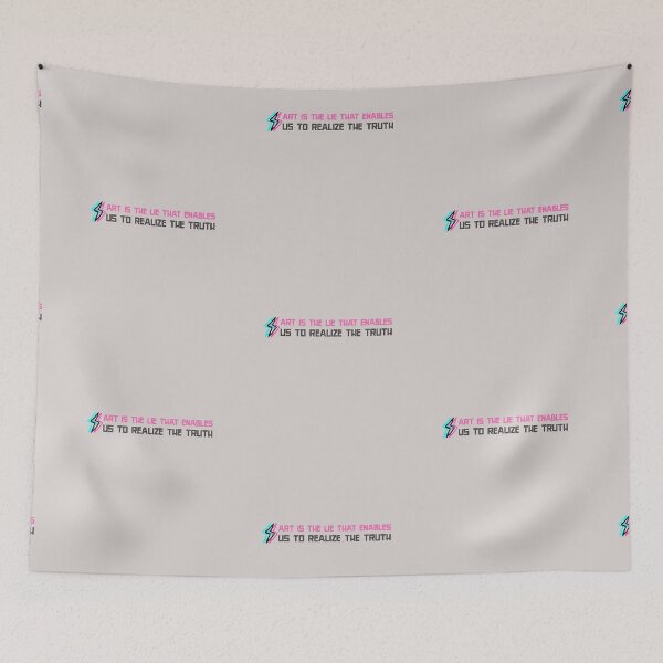 Item preview, Art Is The Lie That Enables Us To Realize The Truth designed and sold by retro87tee.