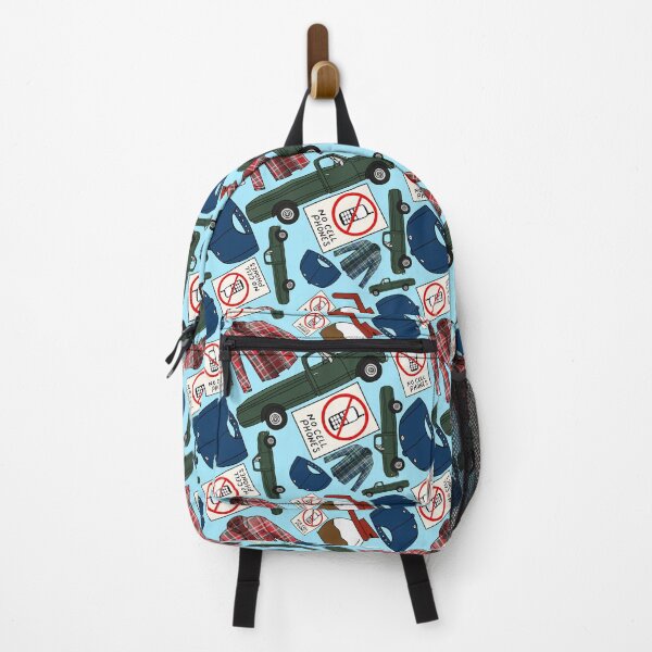 Item preview, Lukes Flannel Shirt Fan Pattern Icons All Over Print Blue Pack designed and sold by Sunny Collections.