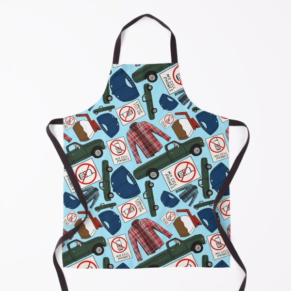 Item preview, Lukes Flannel Shirt Fan Pattern Icons All Over Print Blue Pack designed and sold by Sunny Collections.