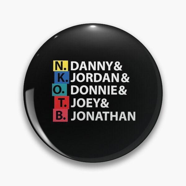 Nouveaux enfants sur le bloc - NKOTB - NKOTB nom cadeau pour les fans, pour hommes et femmes, cadeau de Thanksgiving, jour de Noël Badge