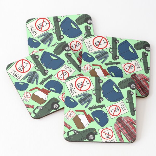 Item preview, Lukes Flannel Shirt Fan Pattern Icons All Over Print Green Pack designed and sold by Sunny Collections.