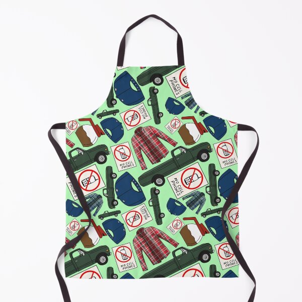 Item preview, Lukes Flannel Shirt Fan Pattern Icons All Over Print Green Pack designed and sold by Sunny Collections.