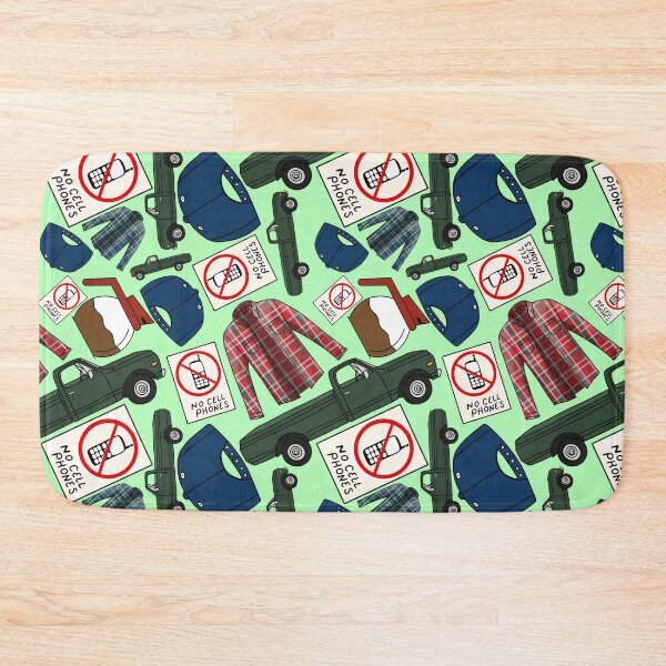 Item preview, Lukes Flannel Shirt Fan Pattern Icons All Over Print Green Pack designed and sold by Sunny Collections.