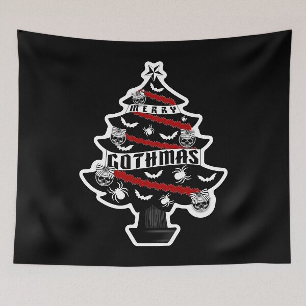 Item preview, Goth Christmas Tree - Merry Gothmas Tree designed and sold by RabbitLair.