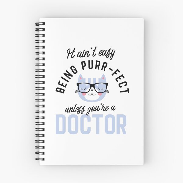 Item preview, Doctor Cat Gifts for Cat Lovers - It ain't easy being Purr Fect designed and sold by betternotes.
