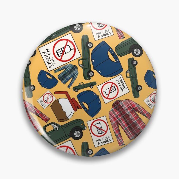 Item preview, Lukes Flannel Shirt Fan Pattern Icons All Over Print Orange Pack designed and sold by Sunny Collections.