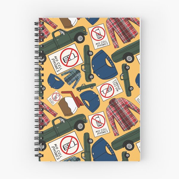 Item preview, Lukes Flannel Shirt Fan Pattern Icons All Over Print Orange Pack designed and sold by Sunny Collections.