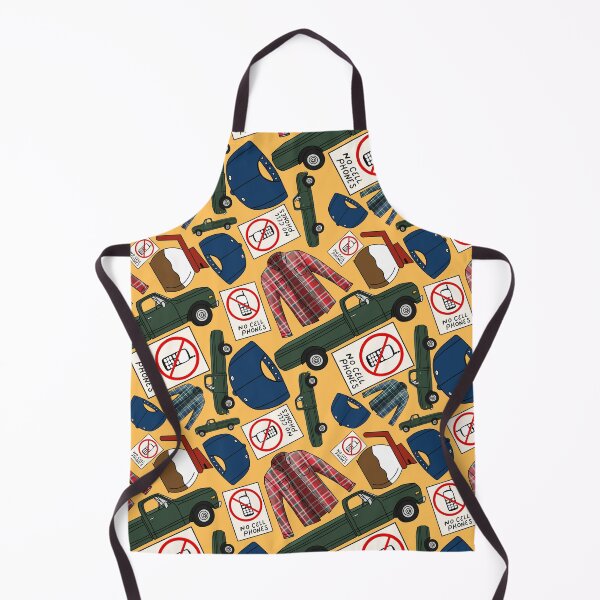 Item preview, Lukes Flannel Shirt Fan Pattern Icons All Over Print Orange Pack designed and sold by Sunny Collections.