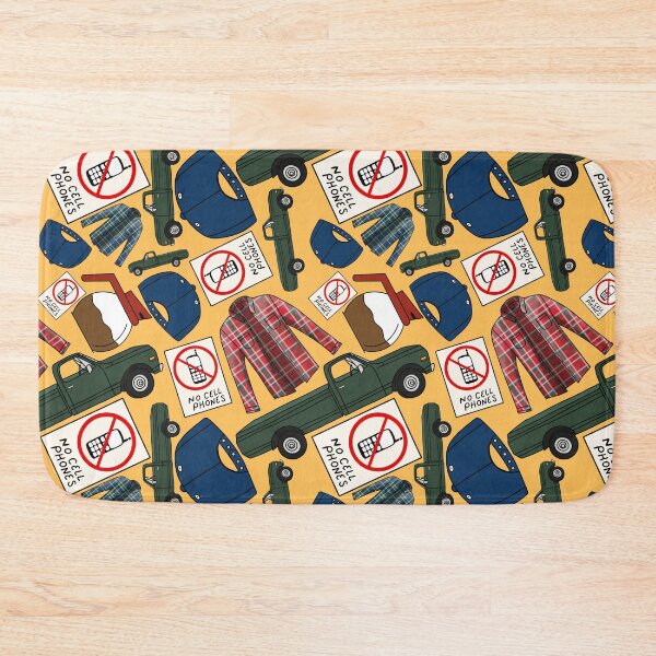 Item preview, Lukes Flannel Shirt Fan Pattern Icons All Over Print Orange Pack designed and sold by Sunny Collections.