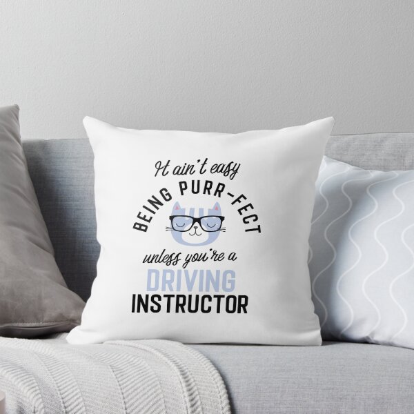 Item preview, Driving Instructor Cat Gifts for Cat Lovers - It ain't easy being Purr Fect designed and sold by betternotes.