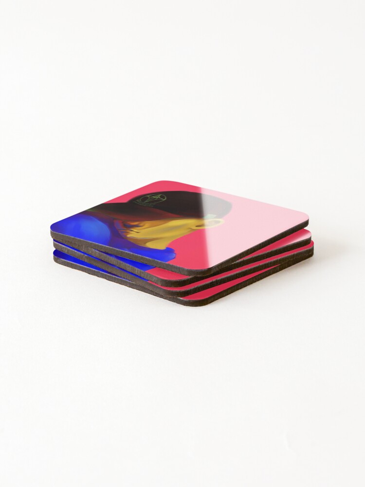 Thumbnail 4 of 5, Coasters (Set of 4), Primary designed and sold by amithebookworm.