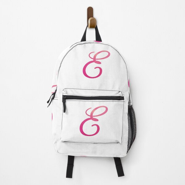Item preview, Letter E Pink Color Monogram Script, Personalized Initial designed and sold by Star58.