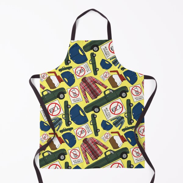 Item preview, Lukes Flannel Shirt Fan Pattern Icons All Over Print Yellow Pack designed and sold by Sunny Collections.