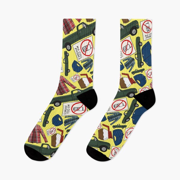 Item preview, Lukes Flannel Shirt Fan Pattern Icons All Over Print Yellow Pack designed and sold by Sunny Collections.