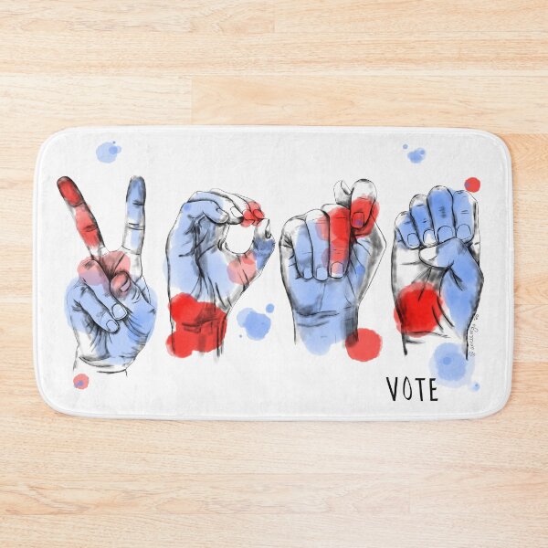Item preview, Vote ASL designed and sold by anniemgo.