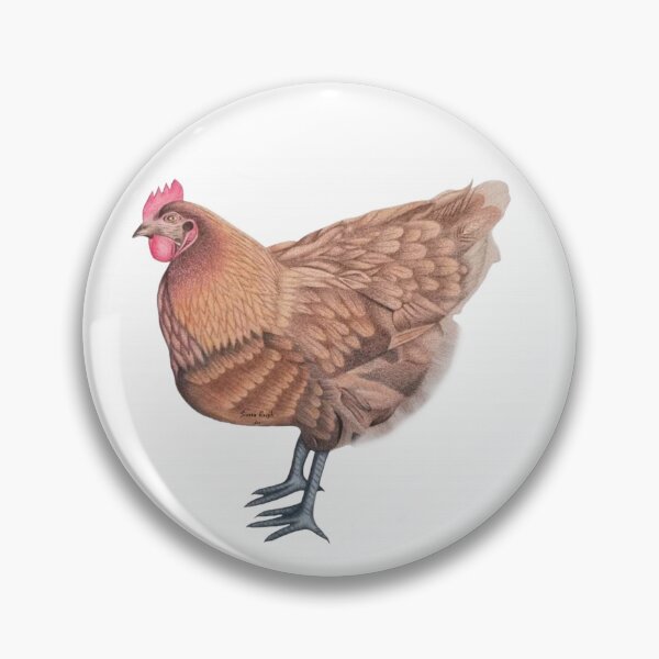 Aperçu de l'œuvre Poulet Golden Comet créée et vendue par SierraReighArt.