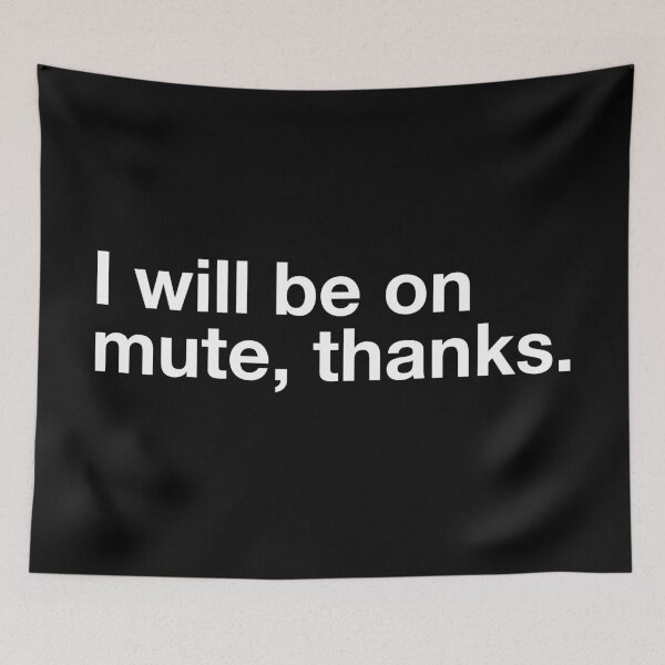 Item preview, I will be on mute, thanks typography design designed and sold by lettersbysid.