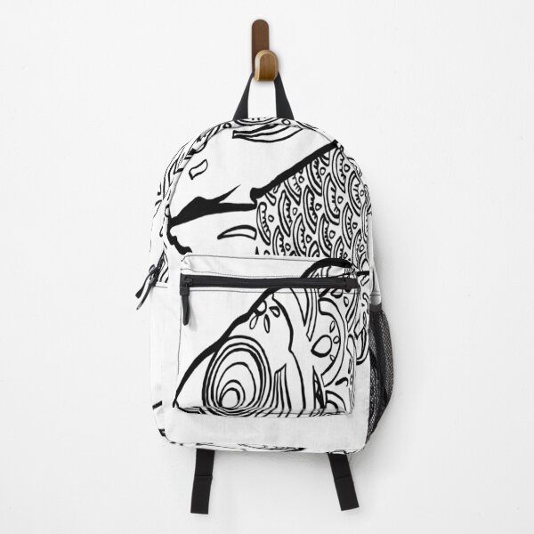 Item preview, Three White Carp Fish designed and sold by CleatAndCrayon.