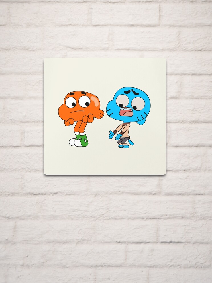 Gumball and Darwin, What the what Sticker for Sale by karamram