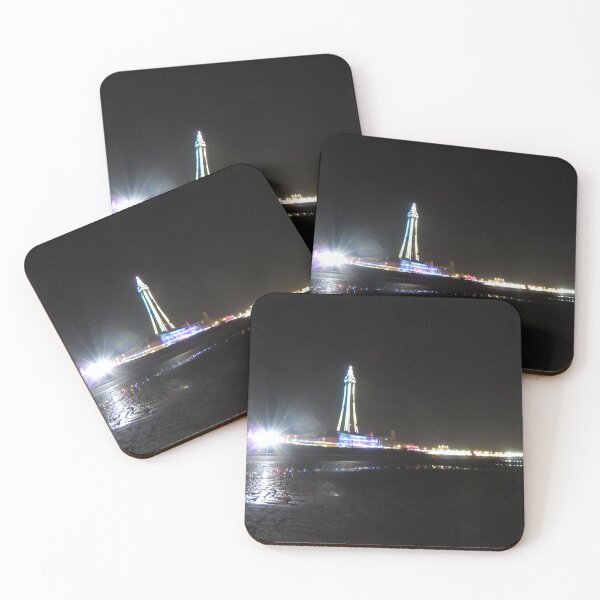 Item preview, Blackpool Illuminations and Beach At Night  designed and sold by Andrew Morrell.