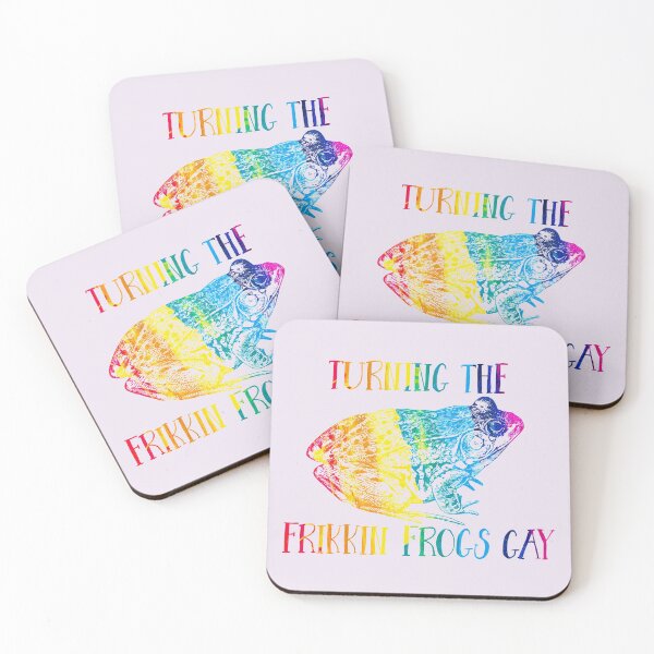 Item preview, Turning the Frikkin Frogs Gay designed and sold by blue-jay-art.