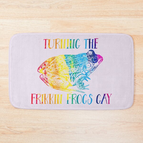 Item preview, Turning the Frikkin Frogs Gay designed and sold by blue-jay-art.